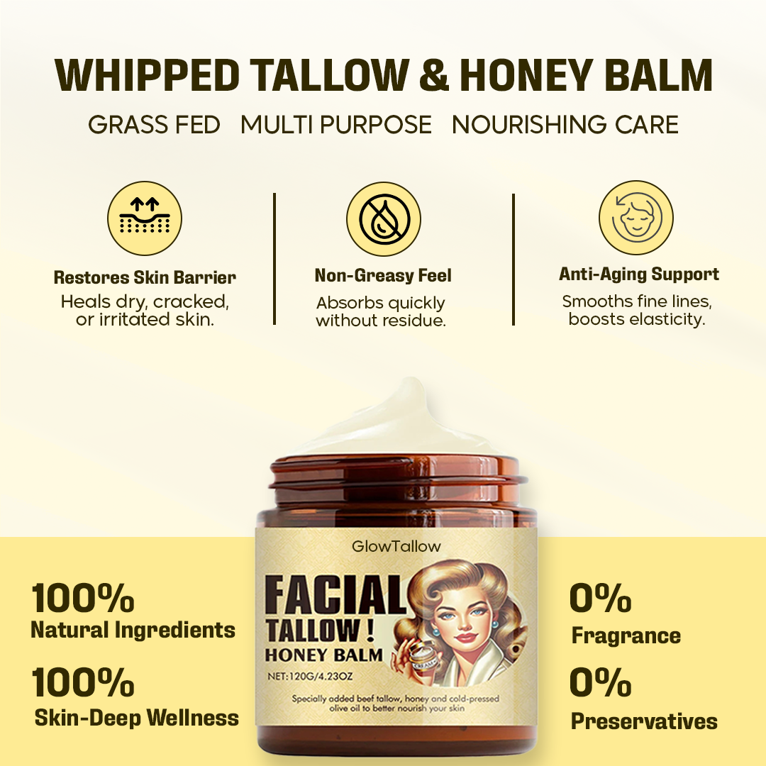 Tallow Youthful Glow Honey Balm