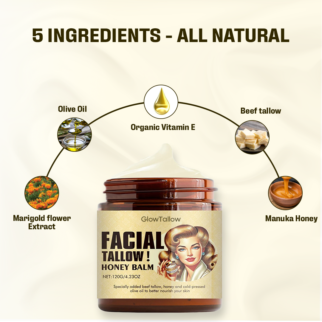 Tallow Youthful Glow Honey Balm